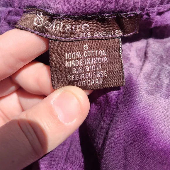 Multicolor Tiered Women's Skirt - Picture 5 of 5